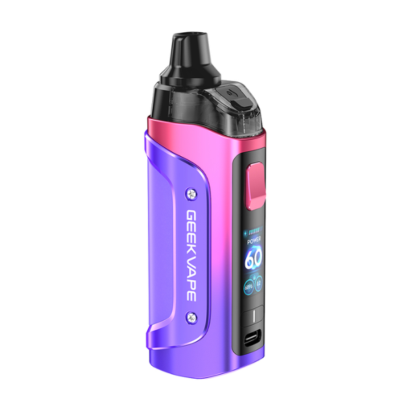 GeekVape Aegis Boost Pro 3 Pod System Kit Best Color Rainbow Purple