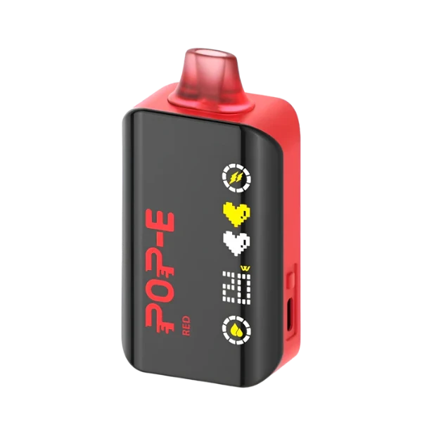 Best Deals POP-E 24,000 Disposable Vape Red