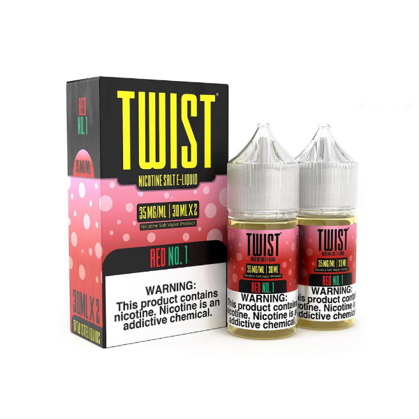 Lemon Twist 30mL x 2 Vape Juice Best Flavor Red No.1