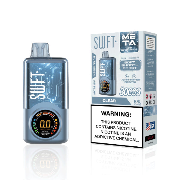 Best Deal SWFT META 30000 Disposable Vape - Clear