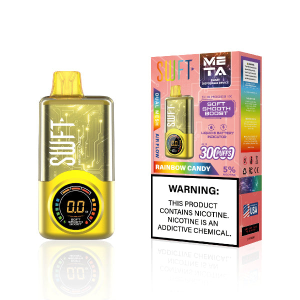 Best Deal SWFT META 30000 Disposable Vape - Rainbow Candy