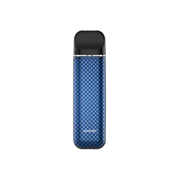 Best Deal SMOK Novo 3 Pod System Kit 25w - Blue Carbon Fiber