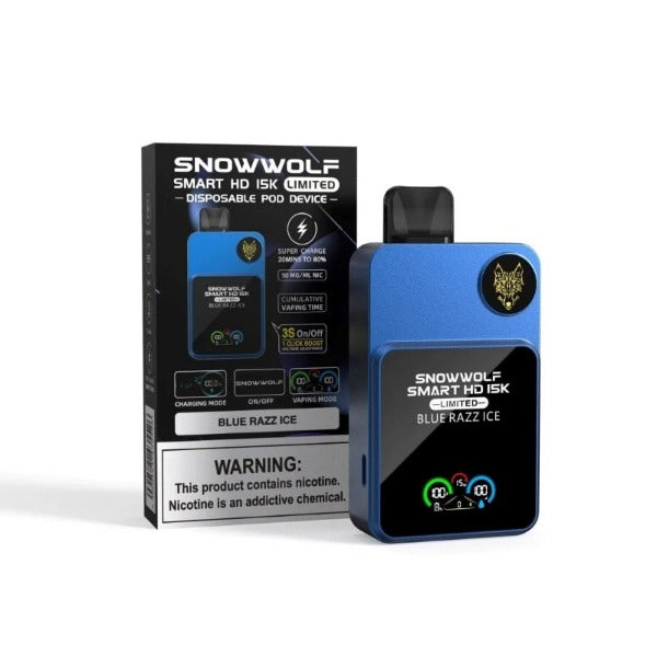 SnowWolf Smart HD 15000 Puffs Disposable Vape 16mL