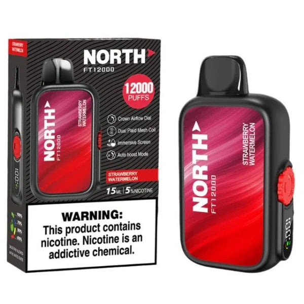 Best Deal North FT12000 Disposable Vape 15mL Strawberry Watermelon