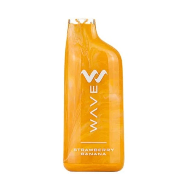 Best Deal Wavetec Wave 8000 Puffs Disposable Vape 18mL Strawberry Banana