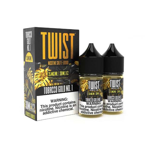 Lemon Twist 30mL x 2 Vape Juice Best Flavor Tobacco Gold No.1