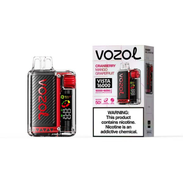 Vozol Vista 16,000 Puffs Disposable 5 Pack