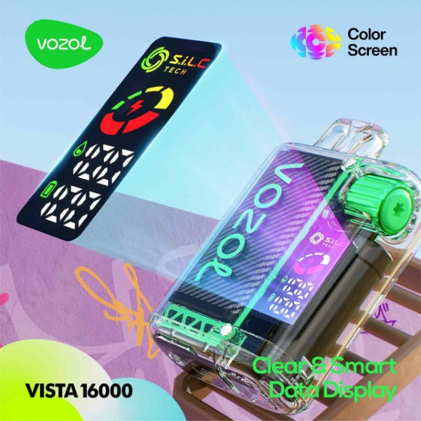 Vozol Vista 16,000 Puffs Disposable 5 Pack