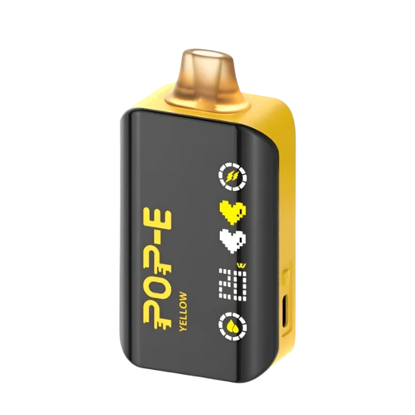 Best Deals POP-E 24,000 Disposable Vape Yellow