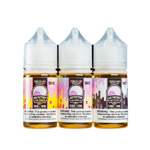 Air Factory Synthetic Salts 30mL Vape Juice Best Flavors Pink Punch Pink Punch Ice Mystery