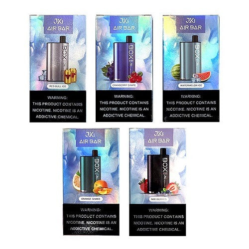 Air Bar Box Single Disposable Vape 10mL  Best Flavors Red Bull Ice Energy Drink Cranberry Grape Watermelon Ice Orange Shake Mix Berries