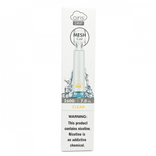 Best Deal Airis Drip 2600 Puffs Disposable Vape - Clear