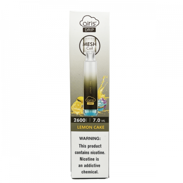 Best Deal Airis Drip 2600 Puffs Disposable Vape - Lemon Cake