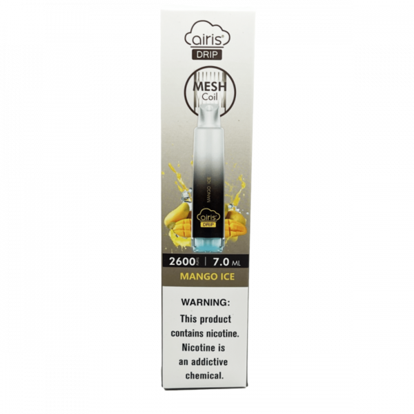 Best Deal Airis Drip 2600 Puffs Disposable Vape - Mango Ice