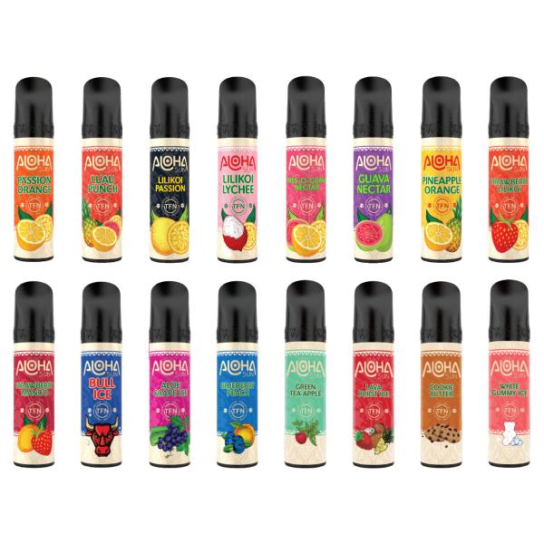 Aloha Sun TFN Disposable Vape 10 Pack 8mL Best Flavors