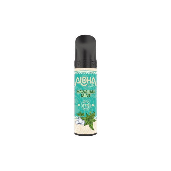 Best Deal Aloha Sun TFN Single Disposable Vape 8mL Hawaiian Mint