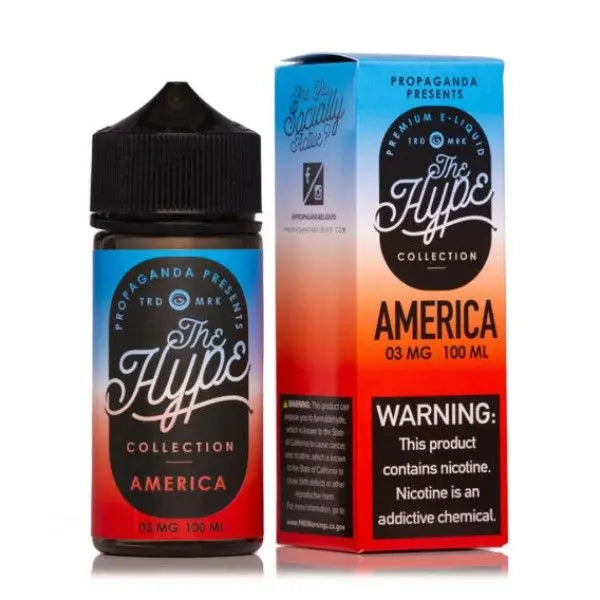 Best Deal Hype E-Liquid Vape Juice by Propaganda 100mL - America 