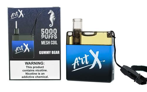 Art X Disposable Vape 5000 Puffs 10-Pack Best Flavor Gummy Bear