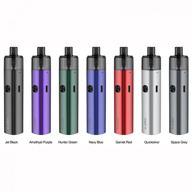 Aspire AVP-CUBE 18W Pod System Kit Best Colors Jet Black Amethyst Purple Hunter Green Navy Blue Garnet Red Quicksilver Space Grey