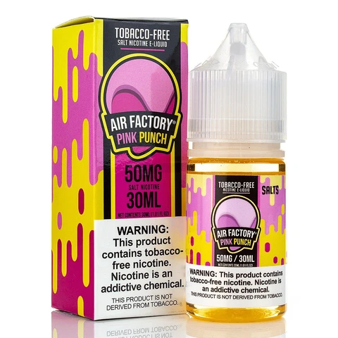 Air Factory Synthetic Salts 30mL Vape Juice Best Flavor Pink Punch