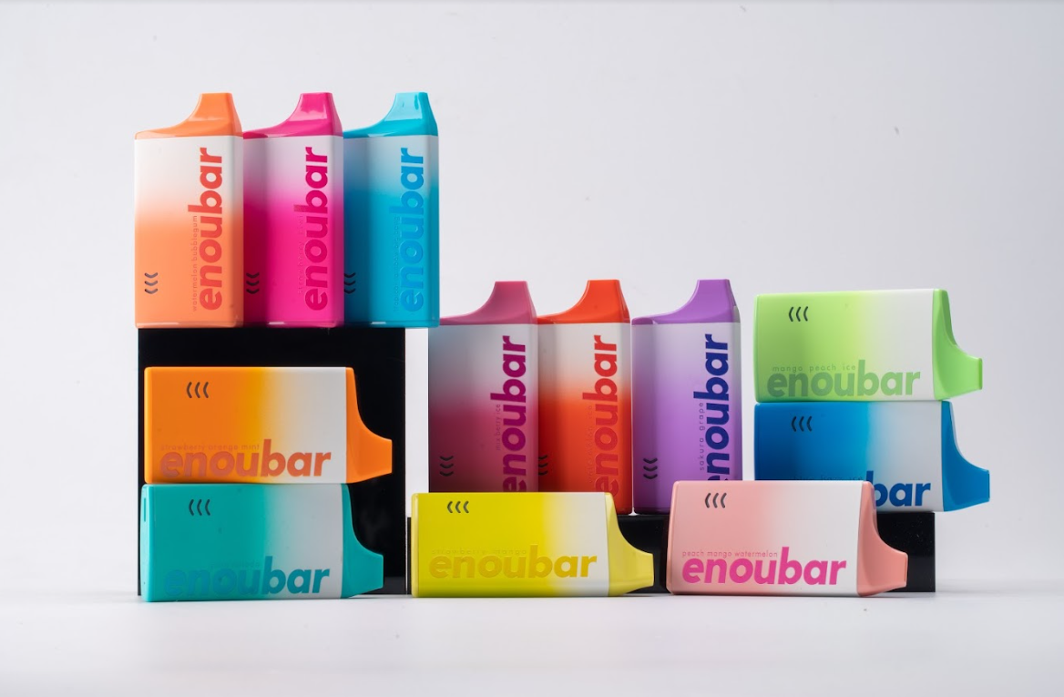 ENOUBAR Compak V2 Rechargeable Disposable Vape Device 6000 Puffs 10-Pack Best Flavors