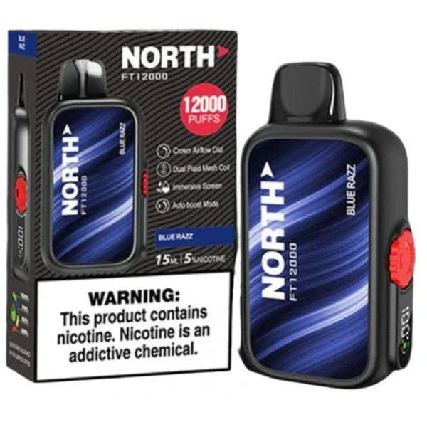 Best Deal North FT12000 Disposable Vape 15mL Blue Razz