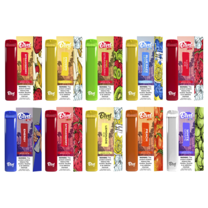 BLVD 3k Single Disposable Vape 8mL Best Flavors