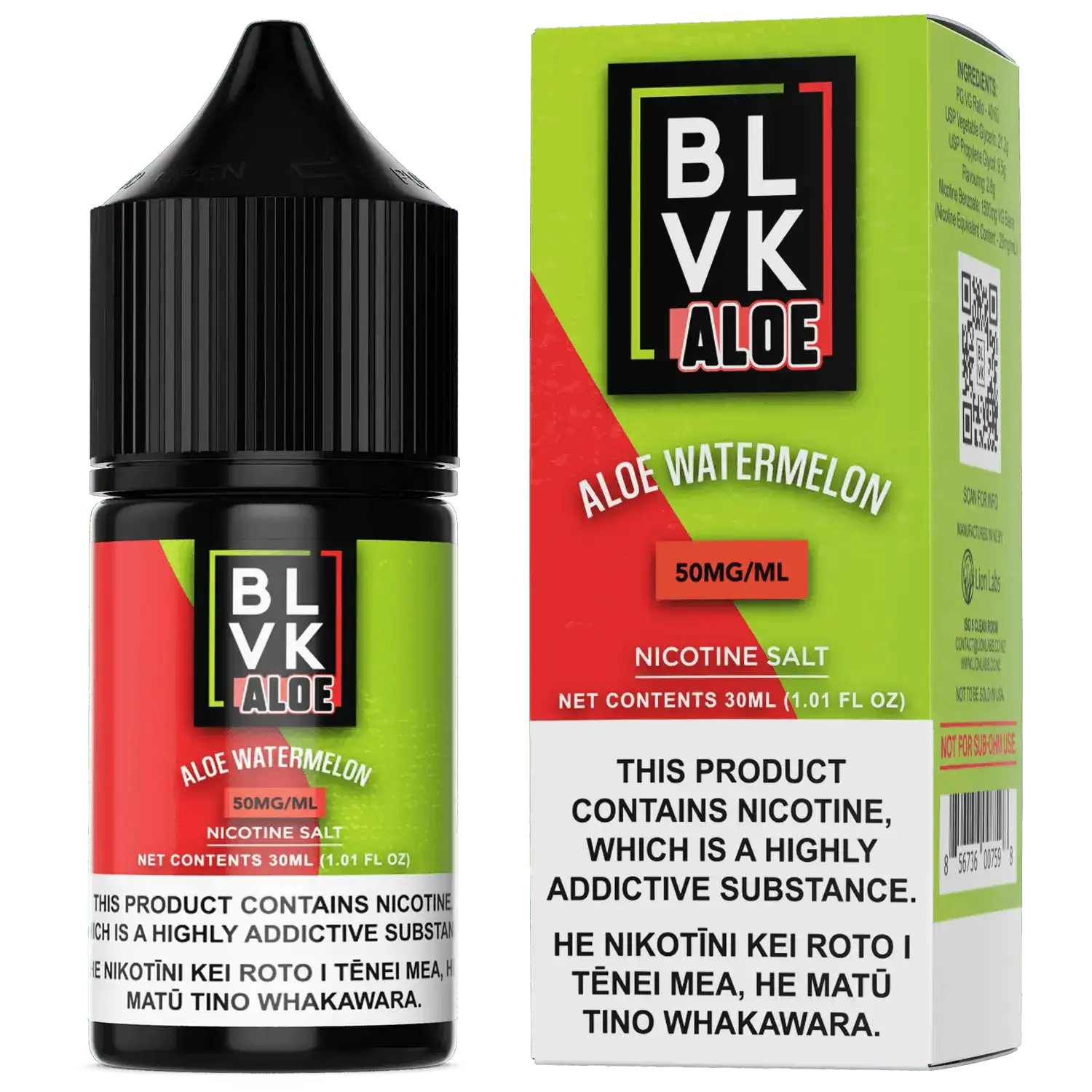 BLVK ALOE TFN Salt Series 30mL Vape Juice