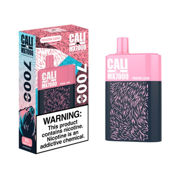 Cali Pods Cali MX7000 Disposable Vape Best Flavor Frozen Lush