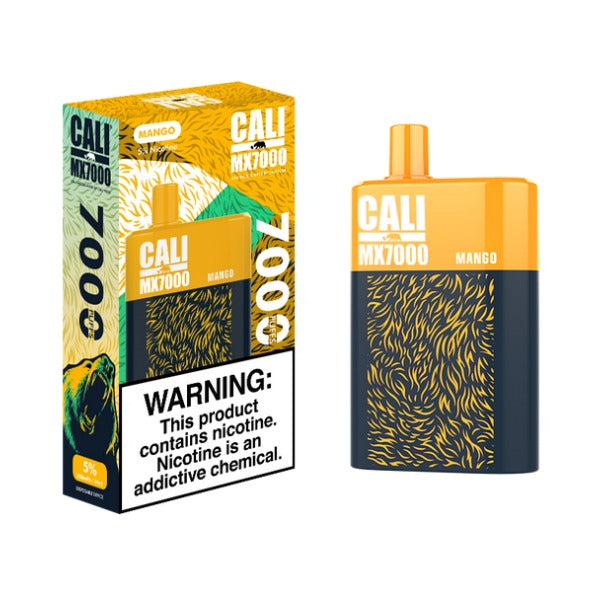 Cali Pods Cali MX7000 Disposable Vape Best Flavor Mango