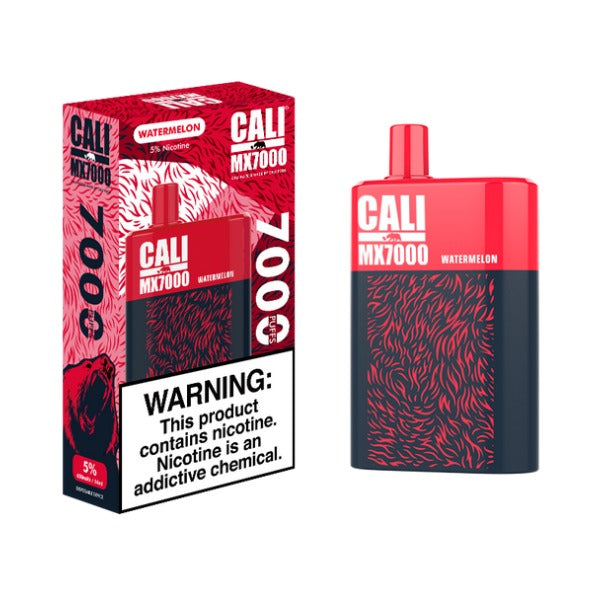 Cali Pods Cali MX7000 Disposable Vape Best Flavor Watermelon