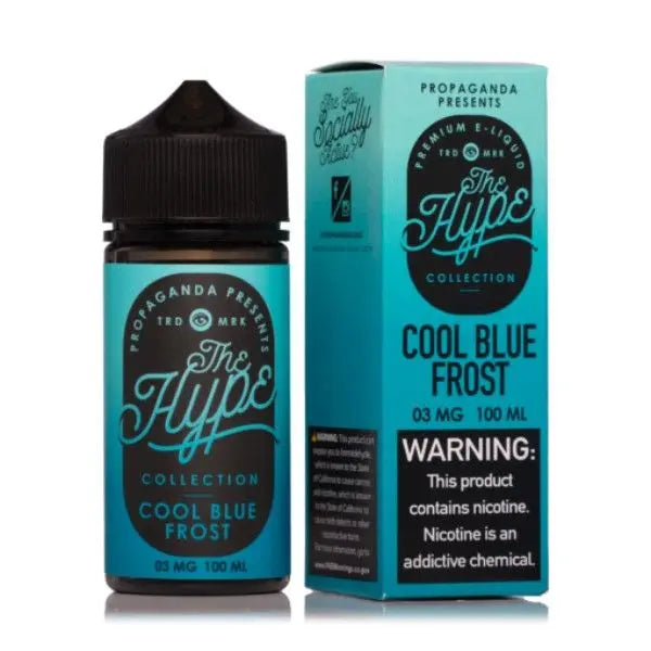 Best Deal Hype E-Liquid Vape Juice by Propaganda 100mL -  Color Blue Frost 