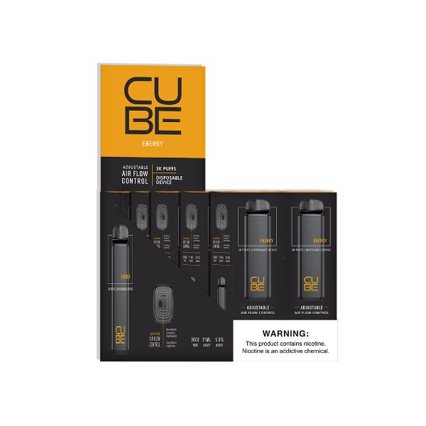 Best Deal VaporTech Cube Disposable 10-Pack Energy