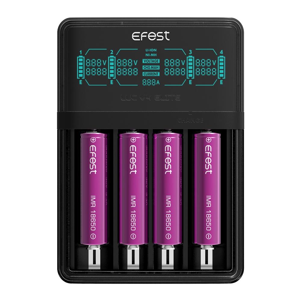 Efest LUC V4 Elite HD LCD Charger Best