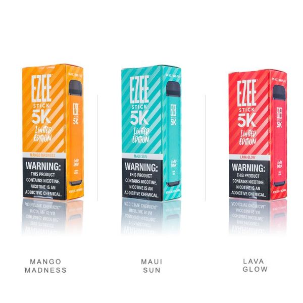 Ezee Stick 5K Limited Edition 5000 Puffs Disposable Vape 13mL 10 Pack ...