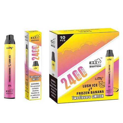 Ezzy Switch Single Disposable Vape Best Flavor - Lush Ice Frozen Banana