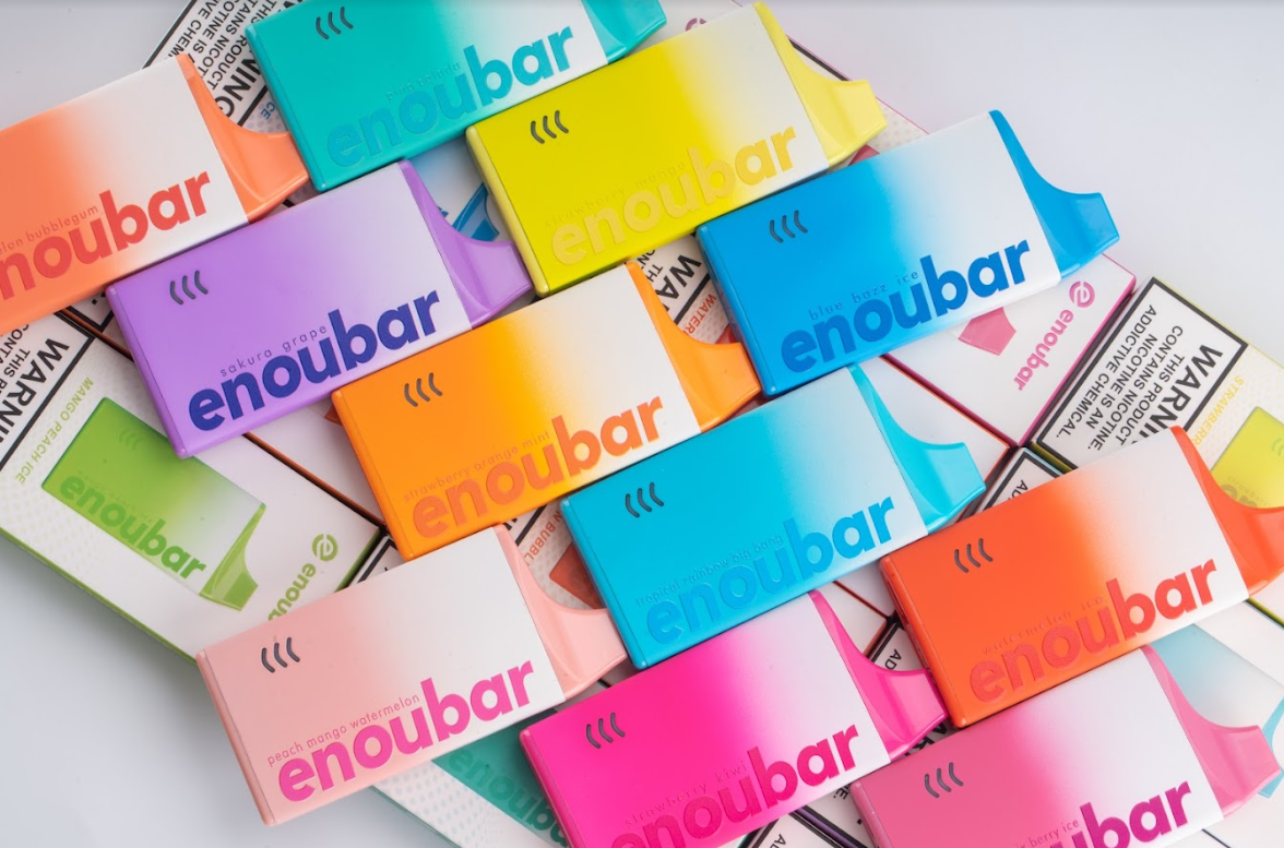 ENOUBAR Compak V2 Rechargeable Disposable Vape Device 6000 Puffs 10-Pack Best Flavors