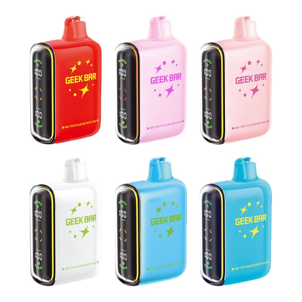 Best Flavors Geek Bar Pulse ZERO Nicotine 15,000 Puffs Disposable Vape 16mL