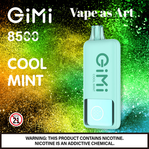 Best Deal Gimi 8500 Puffs Flum Disposable Vape 14mL Cool Mint