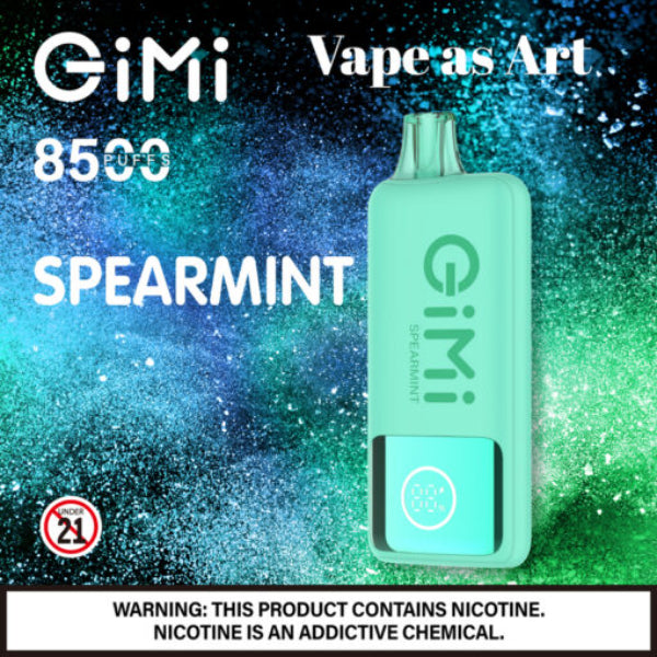 Best Deal Gimi 8500 Puffs Flum Disposable Vape 14mL Spearmint 