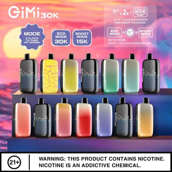 Best Deal GiMi 30k Disposable Vape 17mL