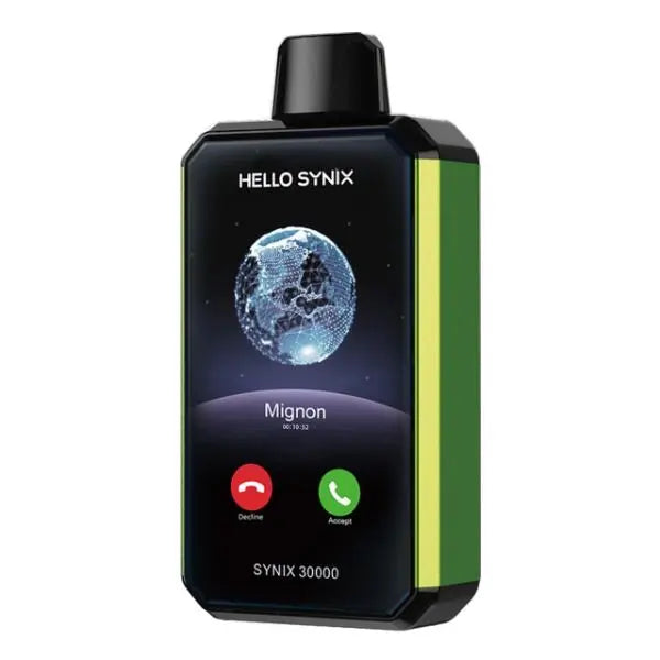 Best Flavor Spearmint Hello Synix 30K Smart Phone Disposable