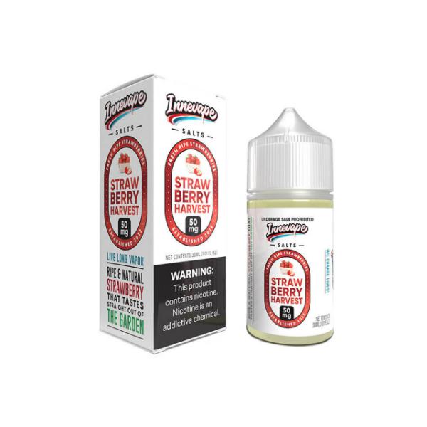 Best Deal Innevape Salt Vape Juice 30mL Strawberry Berry Harvest