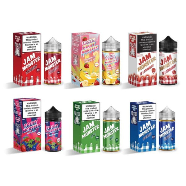 Jam Monster 100mL Vape Juice Best Flavors