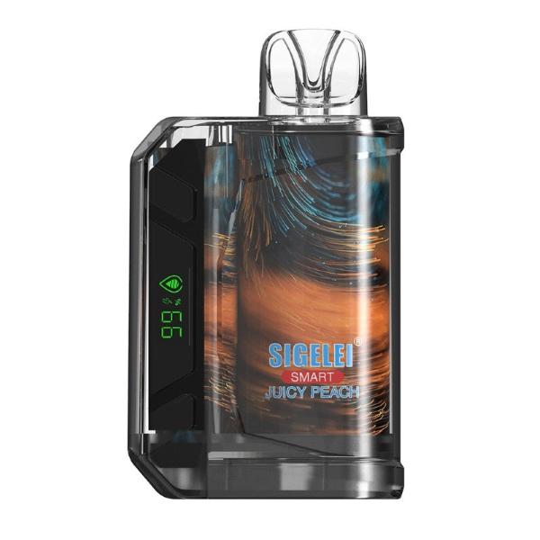 Sigelei Smart AC10000 Disposable 10000 Puffs 20mL Best Flavor Juicy Peach