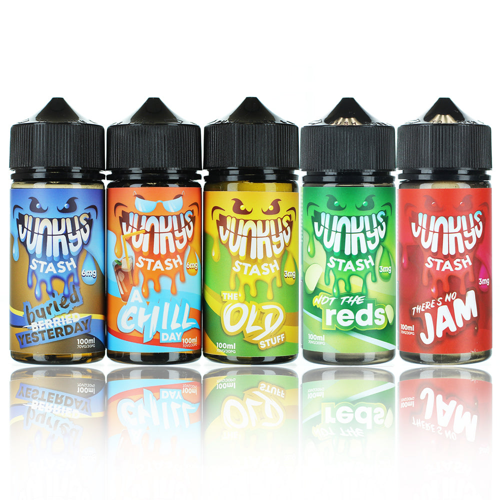 Junky's Stash 100ML Vape Juice Best Flavors