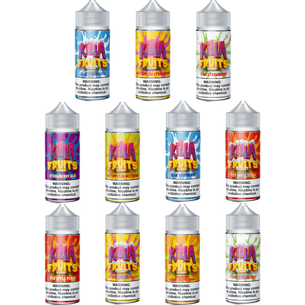 Killa Fruits 100mL Vape Juice Best Flavors