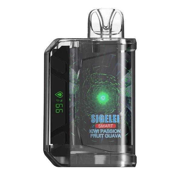 Sigelei Smart AC10000 Disposable 10000 Puffs 20mL Best Flavor Kiwi Passion Fruit Guava