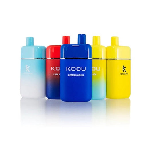 KOOU Ultra 5000 Puffs Disposable Vape 10 Pack Best Flavors