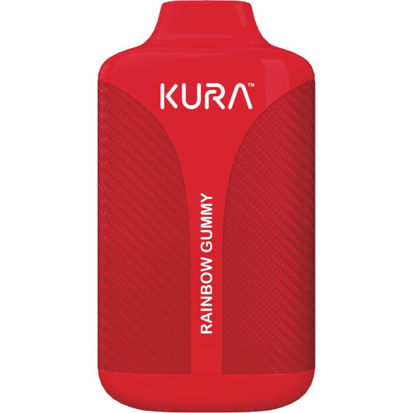 Best Deal KURA 6000 Puffs Disposable Vape 12mL Rainbow Gummy
